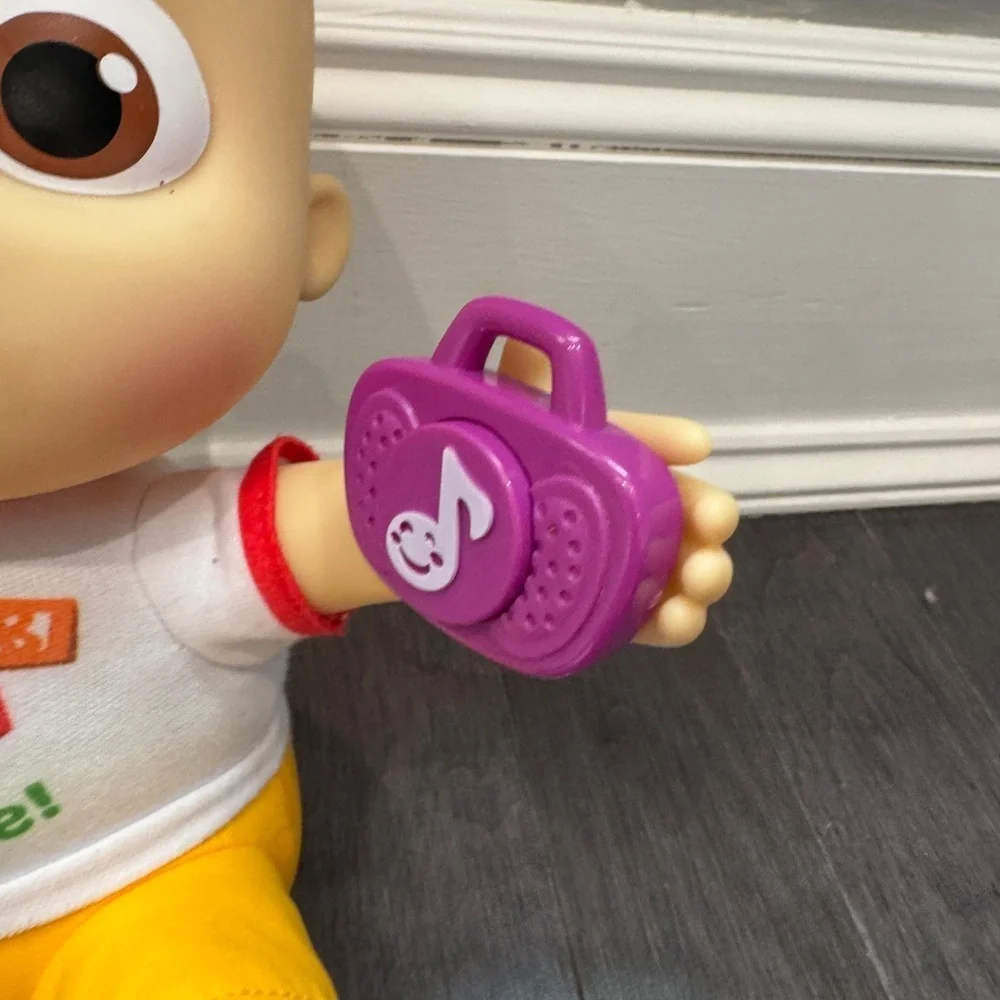 Cocomelon Learn With Me JJ Electronic Learning Baby Doll Musical Toddler Baby